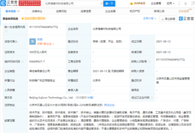 小豬短租投資成立科技新公司,經(jīng)營范圍含旅游景區(qū)管理等