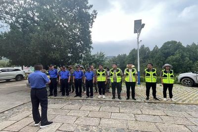 泰山景區彩石溪執法大隊開展旅游環境綜合整治行動