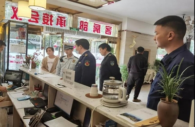 我縣開展2020年“十一”黃金周節前文化旅游市場聯合執法檢查