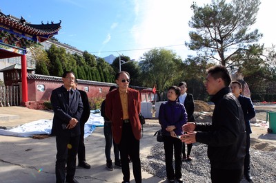 龜峰山景區(qū)迎接遠(yuǎn)安縣旅游考察團(tuán)