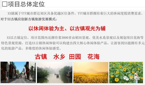 特色小鎮 古鎮旅游景區規劃及運營方案 ppt