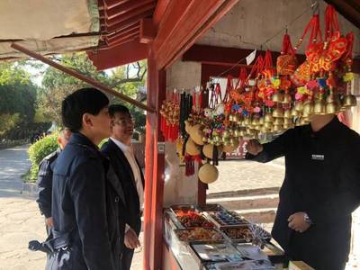 蓬萊閣景區開展三產誠信經營檢查